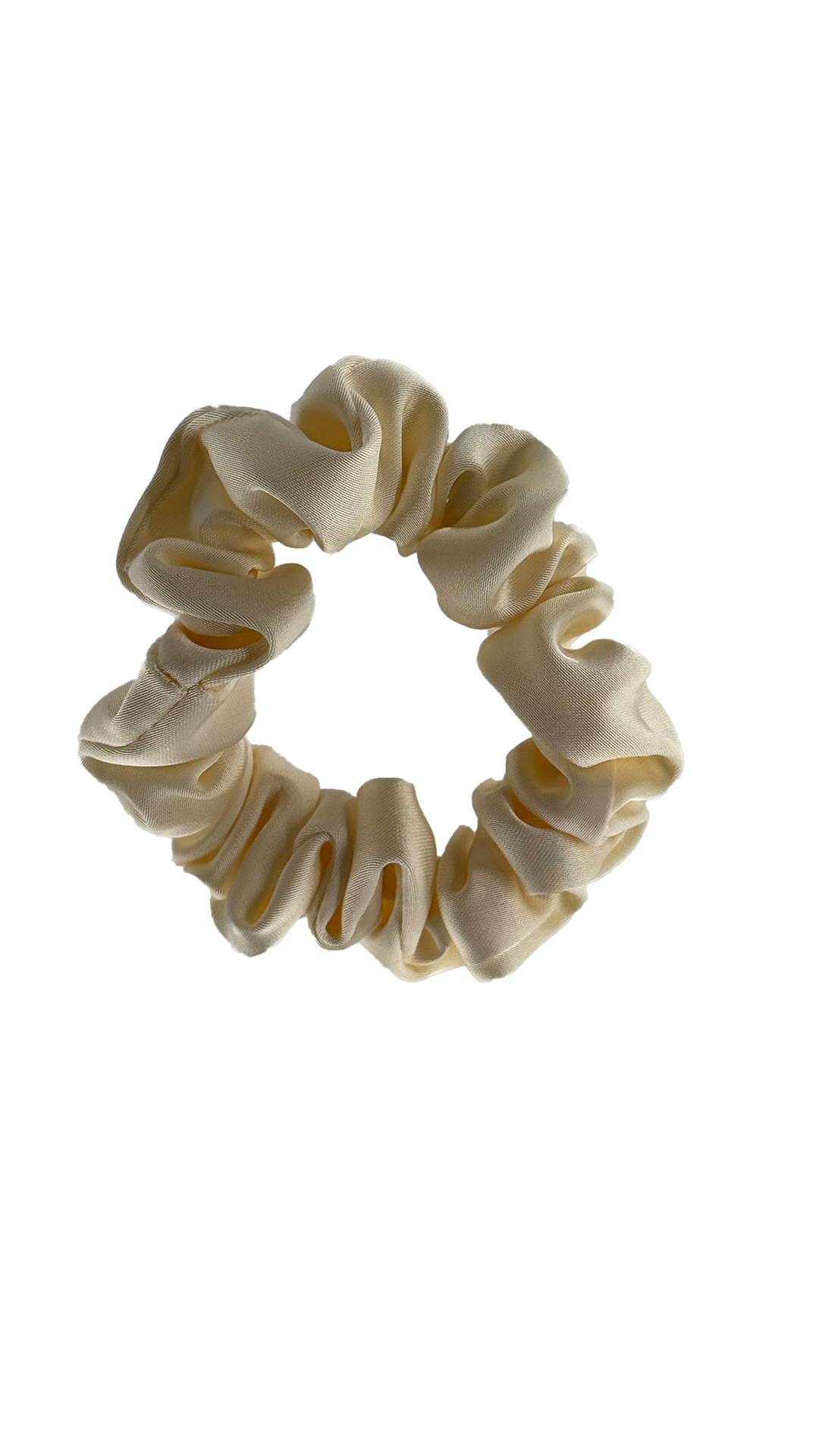 Satin Gold Scrunchies 3-piece